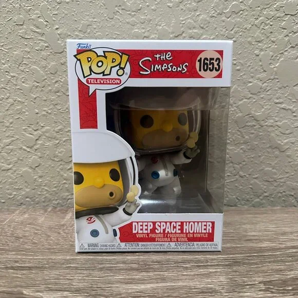 Funko POP! The Simpsons Deep Space Homer Simpson Figure #1653 - Picture 2 of 7